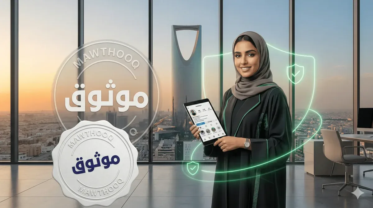 شهادة موثوق للمؤثرين في السعودية 2026: كل ما تحتاج معرفته