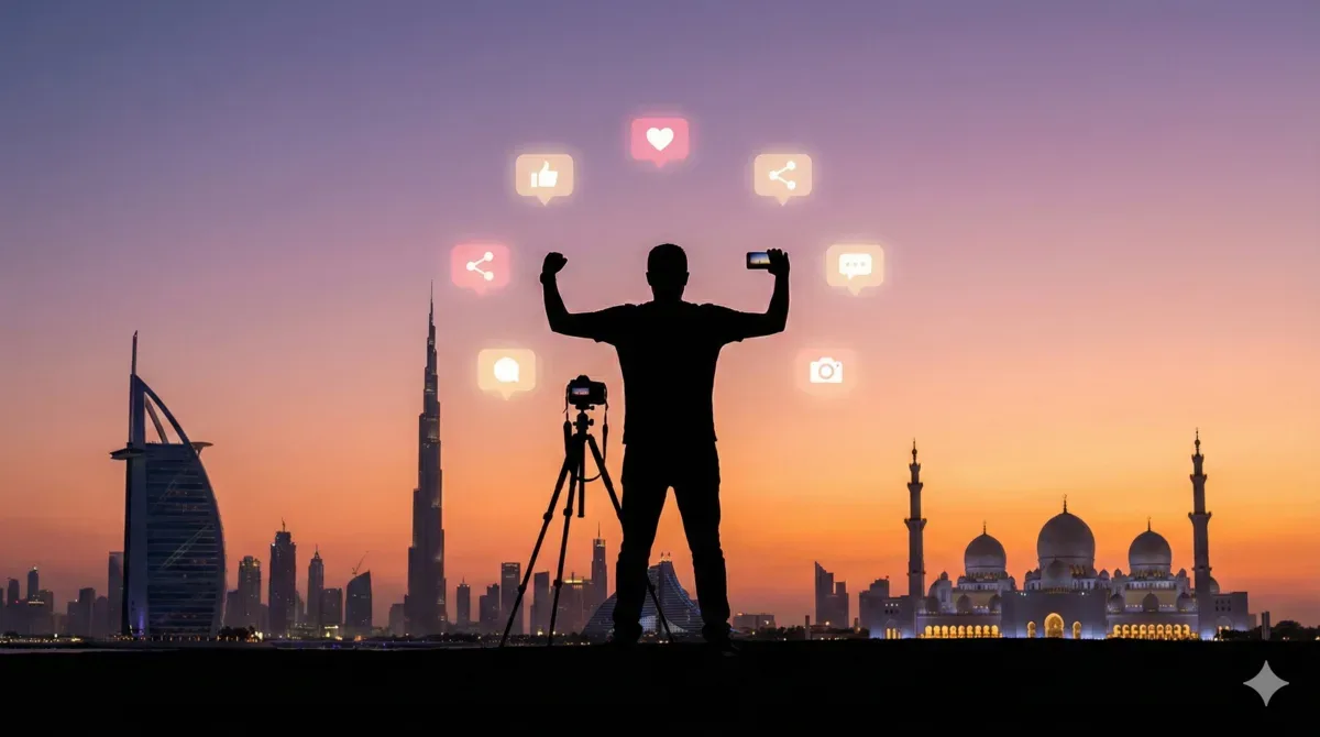 كيف تصبح مؤثراً ناجحاً في الإمارات: دليل خطوة بخطوة